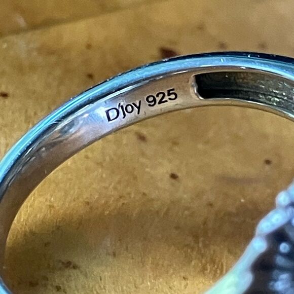 Sierra Nevada Turquoise Sterling Silver Butterfly Sunflower Ring Size 7 - Picture 6 of 9